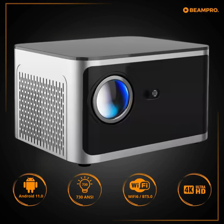 Mini Beamer X4 Pro - Draagbare Projector - Kleine portable Beamer - Beste Compacte Beamer